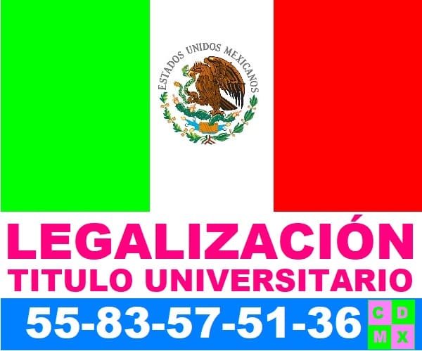 legalización de titulo universitario en México